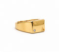 Aster Signet Ring