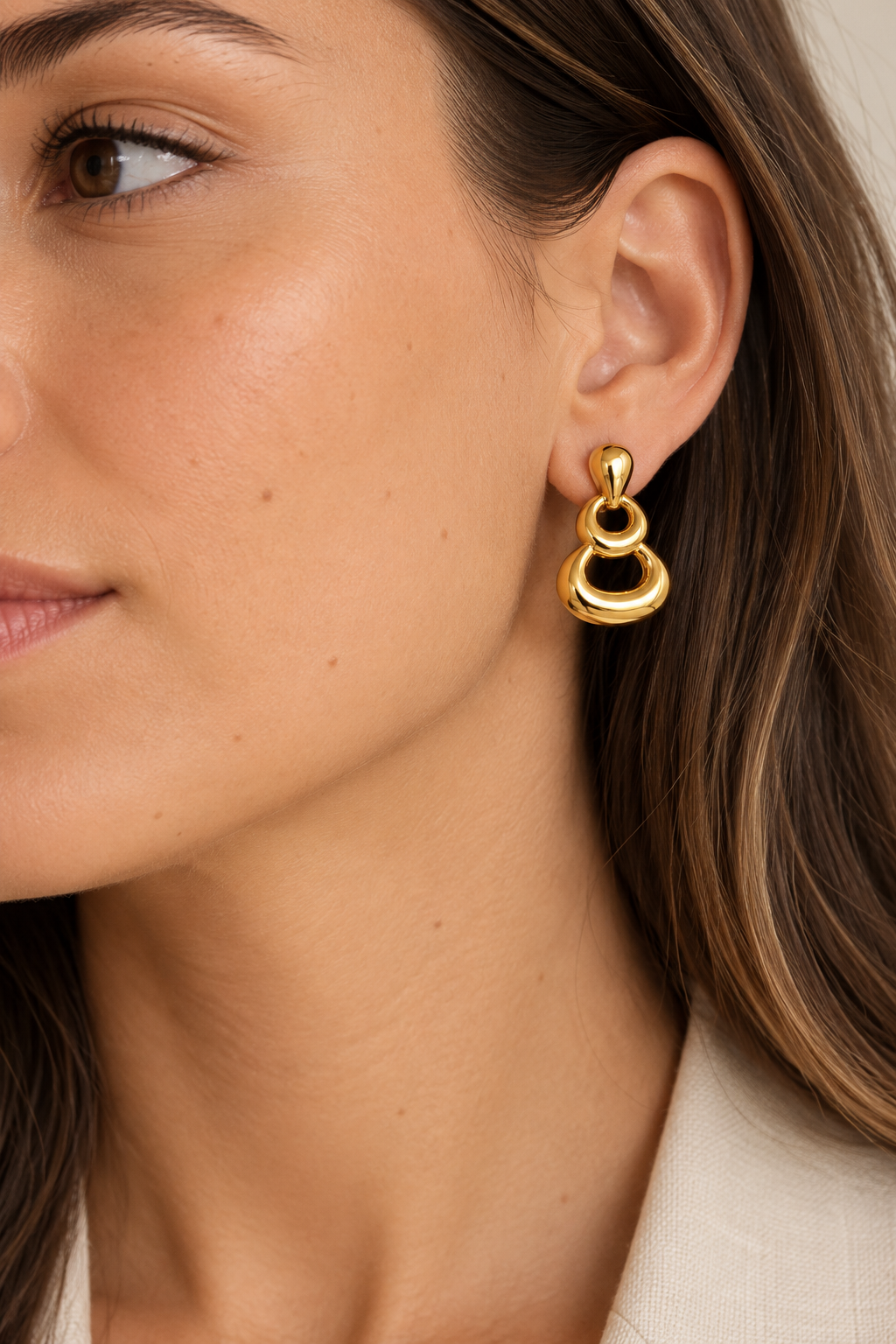 Luna Link Earrings